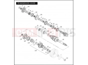 Harley-Davidson 2007 DYNA DYNA LOW RIDER  - FXDL TRANSMISSION GEARS
