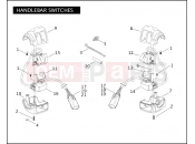 Harley-Davidson 2007 SOFTAIL SPRINGER CLASSIC  - FLSTSC HANDLEBAR SWITCHES