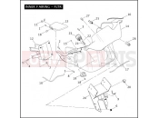 Harley-Davidson 2007 TOURING ELECTRA GLIDE CLASSIC  - FLHTC INNER FAIRING - FLTR