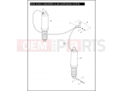 Harley-Davidson 2007 TOURING ELECTRA GLIDE CLASSIC  - FLHTC REAR SHOCK ABSORBERS & AIR SUSPENSION SYSTEM