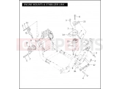 Harley-Davidson 2007 VRSC VRSCX SCREAMIN' EAGLE V-ROD  - VRSCX ENGINE MOUNTS & STABILIZER LINK