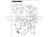 Harley-Davidson 2006 CVO/CUSTOM CVO ULTRA CLASSIC  - FLHTCUSE WIRING HARNESS, MAIN (CONTINUED)