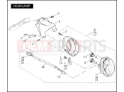 Harley-Davidson 2006 CVO/CUSTOM CVO V-ROD  - VRSCSE2 HEADLAMP