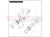 Harley-Davidson 2006 CVO/CUSTOM CVO V-ROD  - VRSCSE2 PISTONS & CRANKSHAFTS