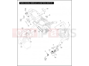 Harley-Davidson 2006 CVO/CUSTOM CVO V-ROD  - VRSCSE2 TURN SIGNAL MODULE & IGNITION SWITCH