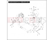 Harley-Davidson 2006 CVO/CUSTOM CVO VR DESTROYER  - VRXSE ENGINE MOUNTS & STABILIZER LINK
