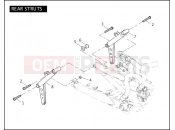 Harley-Davidson 2006 CVO/CUSTOM CVO VR DESTROYER  - VRXSE REAR STRUTS
