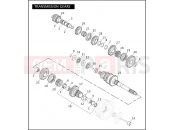 Harley-Davidson 2006 DYNA DYNA SUPER GLIDE CUSTOM  - FXDCI TRANSMISSION GEARS