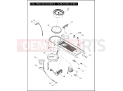 Harley-Davidson 2006 SIDECAR FLHT/I SIDECAR  - SIDECAR FOR FLHT/I FUEL TANK INSTRUMENTS - FLHR, FLHRI, FLHRCI