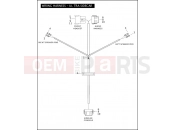 Harley-Davidson 2006 SIDECAR FLHT/I SIDECAR  - SIDECAR FOR FLHT/I WIRING HARNESS - ULTRA SIDECAR