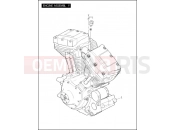 Harley-Davidson 2006 SOFTAIL NIGHT TRAIN  - FXSTB ENGINE ASSEMBLY - TWIN CAM 88Bâ¢