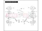 Harley-Davidson 2006 VRSC VRSCD NIGHT ROD  - VRSCD 105 HANDLEBAR SWITCHES