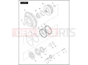 HARLEY-DAVIDSON DYNA SUPER GLIDE CUSTOM  - FXDCI CLUTCH