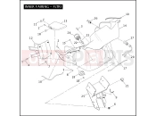 Harley-Davidson 2005 SIDECAR FLHTC/I SIDECAR  - SIDECAR FOR FLHTC/I INNER FAIRING - FLTRI