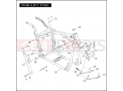 Harley-Davidson 2005 SOFTAIL SPRINGER CLASSIC  - FLSTSCI FRAME & JIFFY STAND