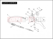 Harley-Davidson 2005 TOURING ROAD KING  - FLHR CLUTCH CONTROL
