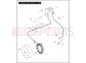 Harley-Davidson 2005 TOURING ELECTRA GLIDE STANDARD  - FLHT ALTERNATOR & REGULATOR
