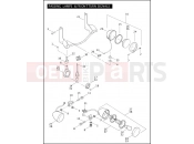 Harley-Davidson 2005 TOURING ELECTRA GLIDE CLASSIC  - FLHTCI PASSING LAMPS & FRONT TURN SIGNALS