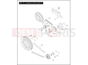 Harley-Davidson 2005 TOURING ELECTRA GLIDE STANDARD  - FLHTI BELTS, CHAINS & SPROCKETS