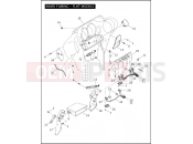 Harley-Davidson 2005 TOURING ELECTRA GLIDE STANDARD  - FLHTI INNER FAIRING - FLHT MODELS