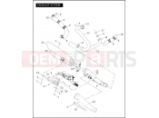 Harley-Davidson 2005 VRSC VRSCA V-ROD 98  - VRSCA 98 EXHAUST SYSTEM