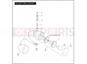 Harley-Davidson 2005 VRSC VRSCA V-ROD 98  - VRSCA 98 FRONT TURN SIGNALS
