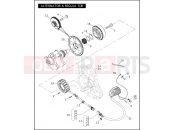 Harley-Davidson 2005 VRSC VRSCB V-ROD  - VRSCB ALTERNATOR & REGULATOR