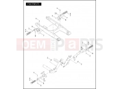 Harley-Davidson 2005 VRSC VRSCB V-ROD 98  - VRSCB 98 FOOTRESTS