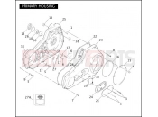 HARLEY-DAVIDSON DYNA SUPER GLIDE  - FXD PRIMARY HOUSING