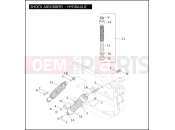 HARLEY-DAVIDSON DYNA SUPER GLIDE  - FXD SHOCK ABSORBERS - HYDRAULIC