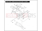 Harley-Davidson 2004 DYNA DYNA SUPER GLIDE  - FXDI REAR FORK, DEBRIS DEFLECTOR & BELT GUARD