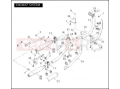 HARLEY-DAVIDSON DYNA WIDE GLIDE  - FXDWGI EXHAUST SYSTEM