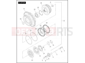 Harley-Davidson 2004 POLICE DYNA DEFENDER  - FXDP CLUTCH