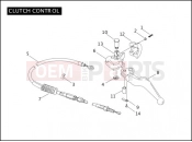 Harley-Davidson 2004 SIDECAR FLHT SIDECAR  - SIDECAR FOR FLHT CLUTCH CONTROL
