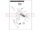 Harley-Davidson 2004 SIDECAR FLHT SIDECAR  - SIDECAR FOR FLHT FUEL TANK INSTRUMENTS - FLHR MODELS