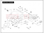 Harley-Davidson 2004 SIDECAR FLHT SIDECAR  - SIDECAR FOR FLHT SIDECAR FENDER