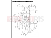 Harley-Davidson 2004 TOURING ROAD KING  - FLHRI WIRING HARNESS, INTERCONNECT - FLHT MODELS