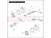Harley-Davidson 2004 TOURING ELECTRA GLIDE STANDARD  - FLHT INSTRUMENTS - FLHT MODELS