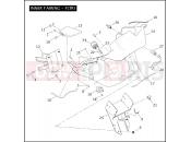 Harley-Davidson 2004 TOURING ELECTRA GLIDE CLASSIC  - FLHTC INNER FAIRING - FLTRI