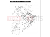 Harley-Davidson 2004 VRSC VRSCA V-ROD 98  - VRSCA 98 TURN SIGNAL MODULE & IGNITION SWITCH