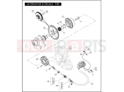 Harley-Davidson 2004 VRSC VRSCB V-ROD  - VRSCB ALTERNATOR & REGULATOR