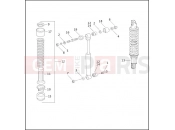 Harley-Davidson 2003 DYNA DYNA SUPER GLIDE  - FXD SHOCK ABSORBERS - HYDRAULIC