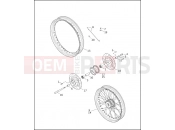 Harley-Davidson 2003 DYNA DYNA LOW RIDER  - FXDL FRONT WHEEL - LACED