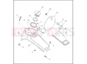 Harley-Davidson 2003 SIDECAR FLHTC SIDECAR  - SIDECAR FOR FLHTC FUEL TANK CONSOLE - FLHT & FLTR MODELS