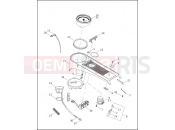 Harley-Davidson 2003 SIDECAR FLHTC SIDECAR  - SIDECAR FOR FLHTC FUEL TANK INSTRUMENTS - FLHR MODELS