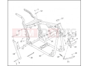 Harley-Davidson 2003 SOFTAIL HERITAGE SPRINGER  - FLSTSI FRAME & JIFFY STAND