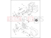 Harley-Davidson 2003 TOURING ELECTRA GLIDE STANDARD  - FLHT CAMSHAFTS AND CAMSHAFT COVER - TWIN CAM 88â¢ (2 OF 2)