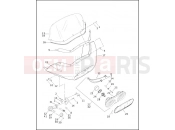 Harley-Davidson 2003 TOURING ELECTRA GLIDE STANDARD  - FLHT WINDSHIELD, FAIRING & HEADLAMPS - FLTR MODELS