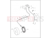 Harley-Davidson 2003 TOURING ULTRA CLASSIC  - FLHTCUI ALTERNATOR & REGULATOR