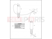 Harley-Davidson 2003 TOURING ULTRA CLASSIC  - FLHTCUI REAR SHOCK ABSORBERS & AIR SUSPENSION SYSTEM